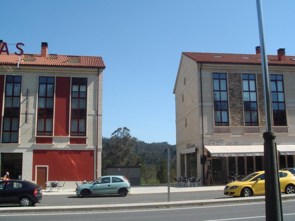 Pension Residencial Platas O Pedrouzo Exterior photo